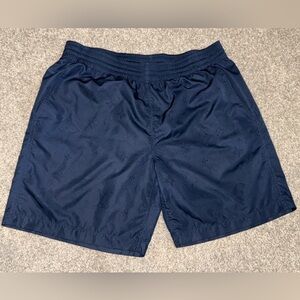 Louis Vuitton Navy Blue Swim Shorts